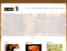 Tablet Screenshot of el-inca.de